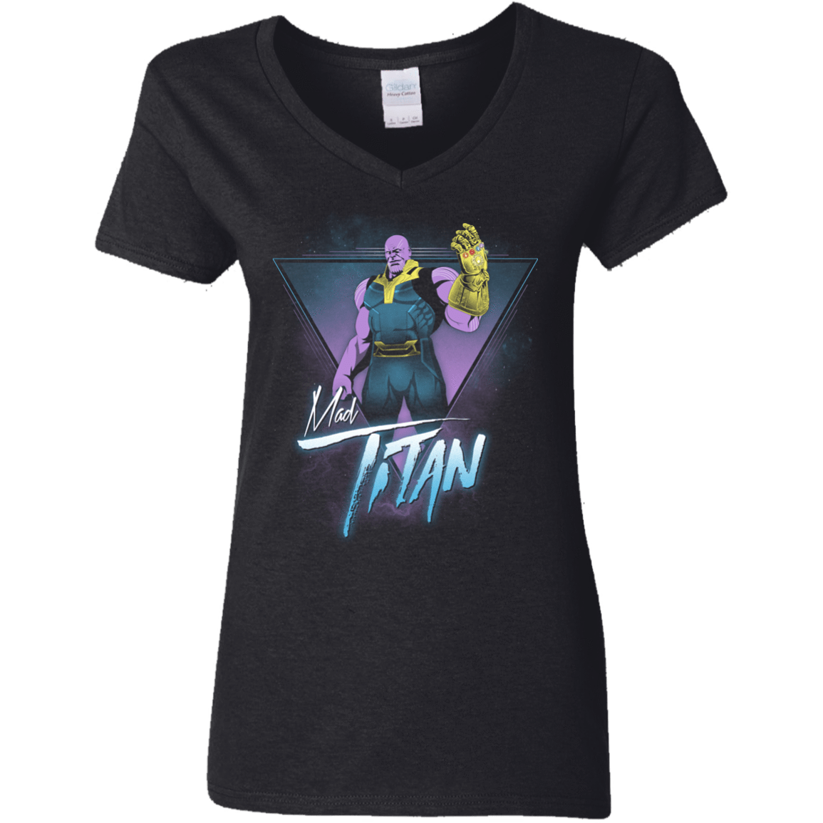 T-Shirts Black / S Mad Titan Women's V-Neck T-Shirt