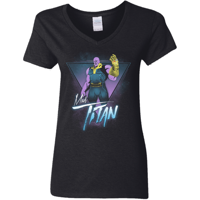 T-Shirts Black / S Mad Titan Women's V-Neck T-Shirt