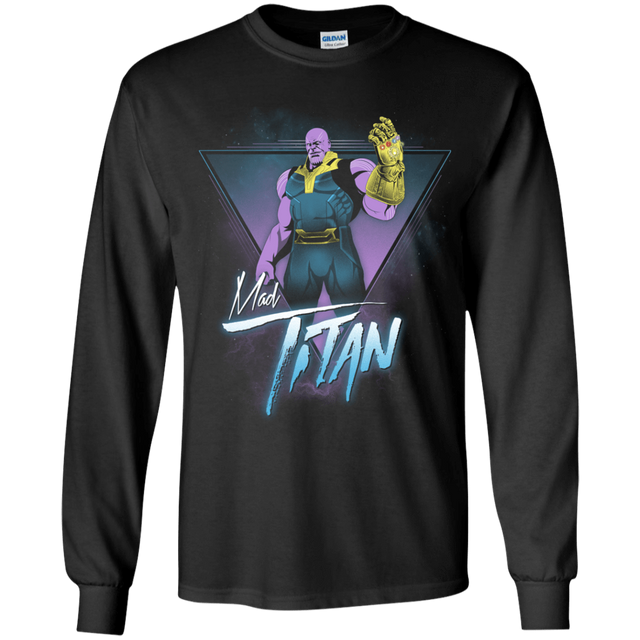 T-Shirts Black / YS Mad Titan Youth Long Sleeve T-Shirt
