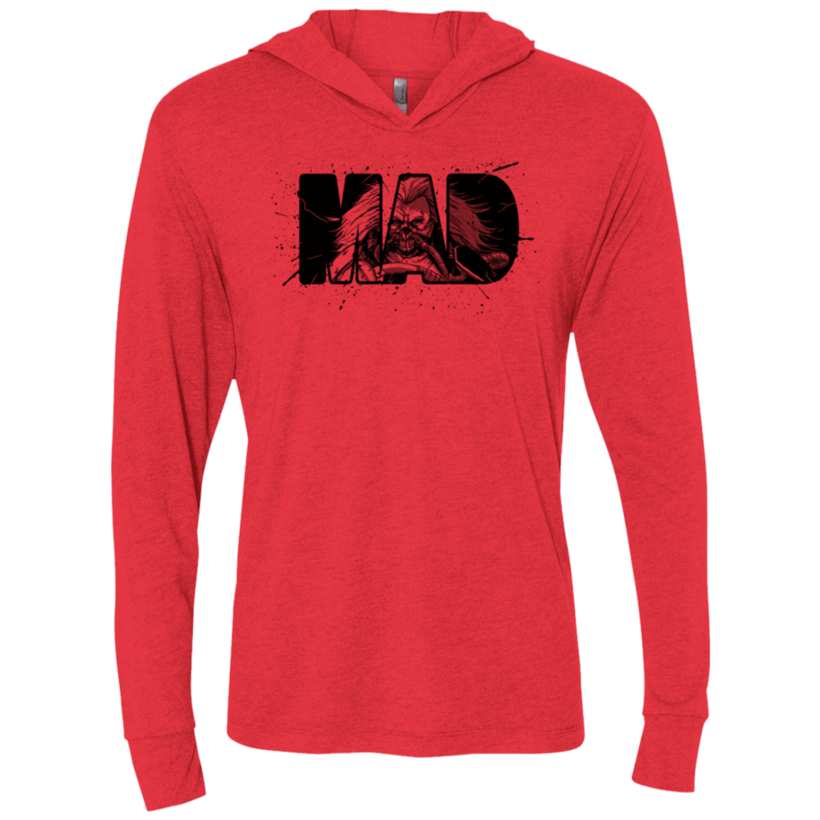 T-Shirts Vintage Red / X-Small MAD Triblend Long Sleeve Hoodie Tee