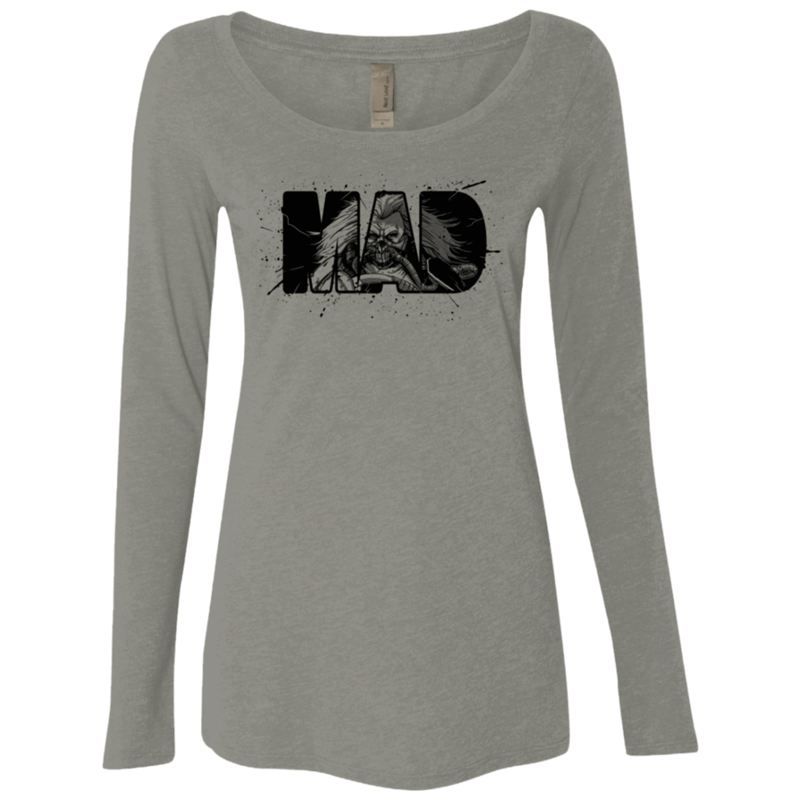 T-Shirts Venetian Grey / Small MAD Women's Triblend Long Sleeve Shirt