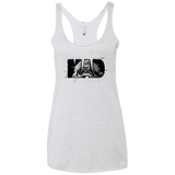 T-Shirts Heather White / X-Small MAD Women's Triblend Racerback Tank