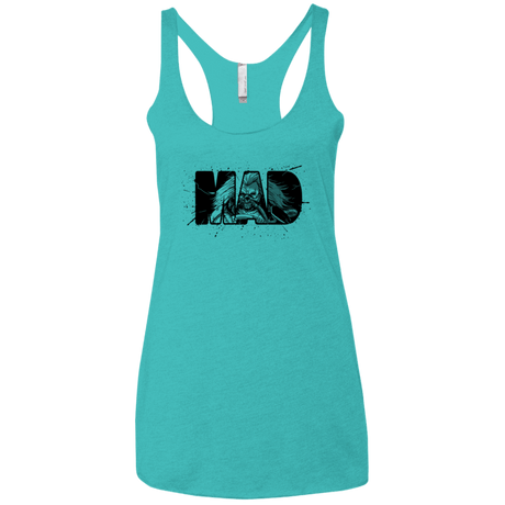 T-Shirts Tahiti Blue / X-Small MAD Women's Triblend Racerback Tank
