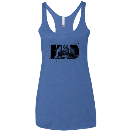 T-Shirts Vintage Royal / X-Small MAD Women's Triblend Racerback Tank