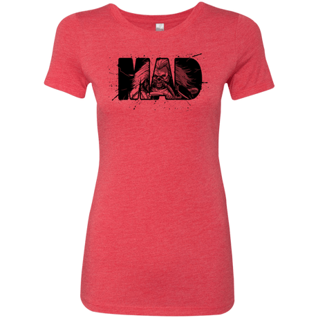 T-Shirts Vintage Red / Small MAD Women's Triblend T-Shirt