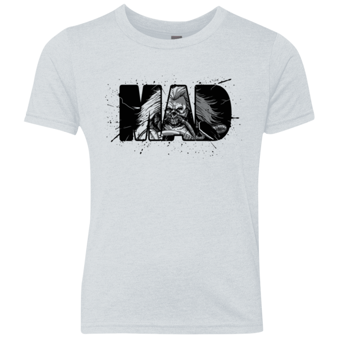 T-Shirts Heather White / YXS MAD Youth Triblend T-Shirt
