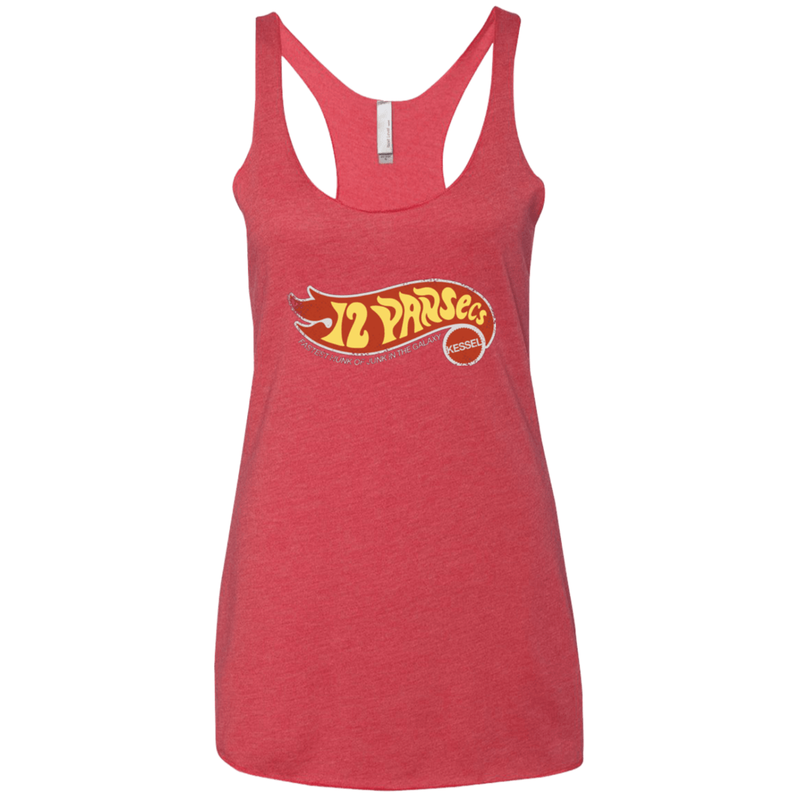 T-Shirts Vintage Red / X-Small Made By Kessel Women's Triblend Racerback Tank