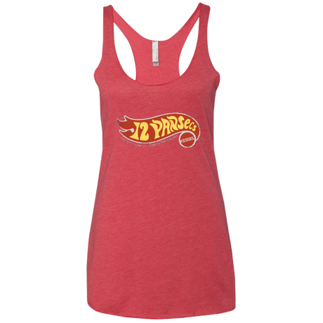 T-Shirts Vintage Red / X-Small Made By Kessel Women's Triblend Racerback Tank
