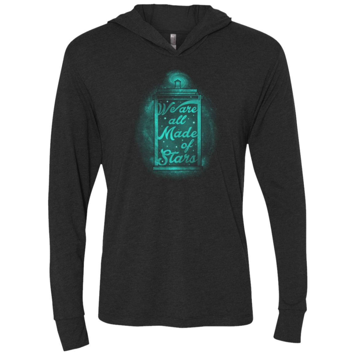 T-Shirts Vintage Black / X-Small Made Of Stars Triblend Long Sleeve Hoodie Tee