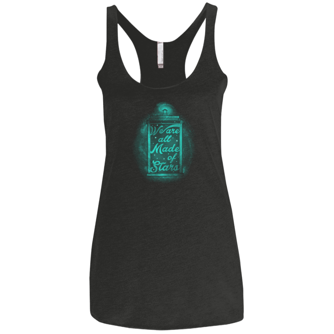 T-Shirts Vintage Black / X-Small Made Of Stars Women's Triblend Racerback Tank