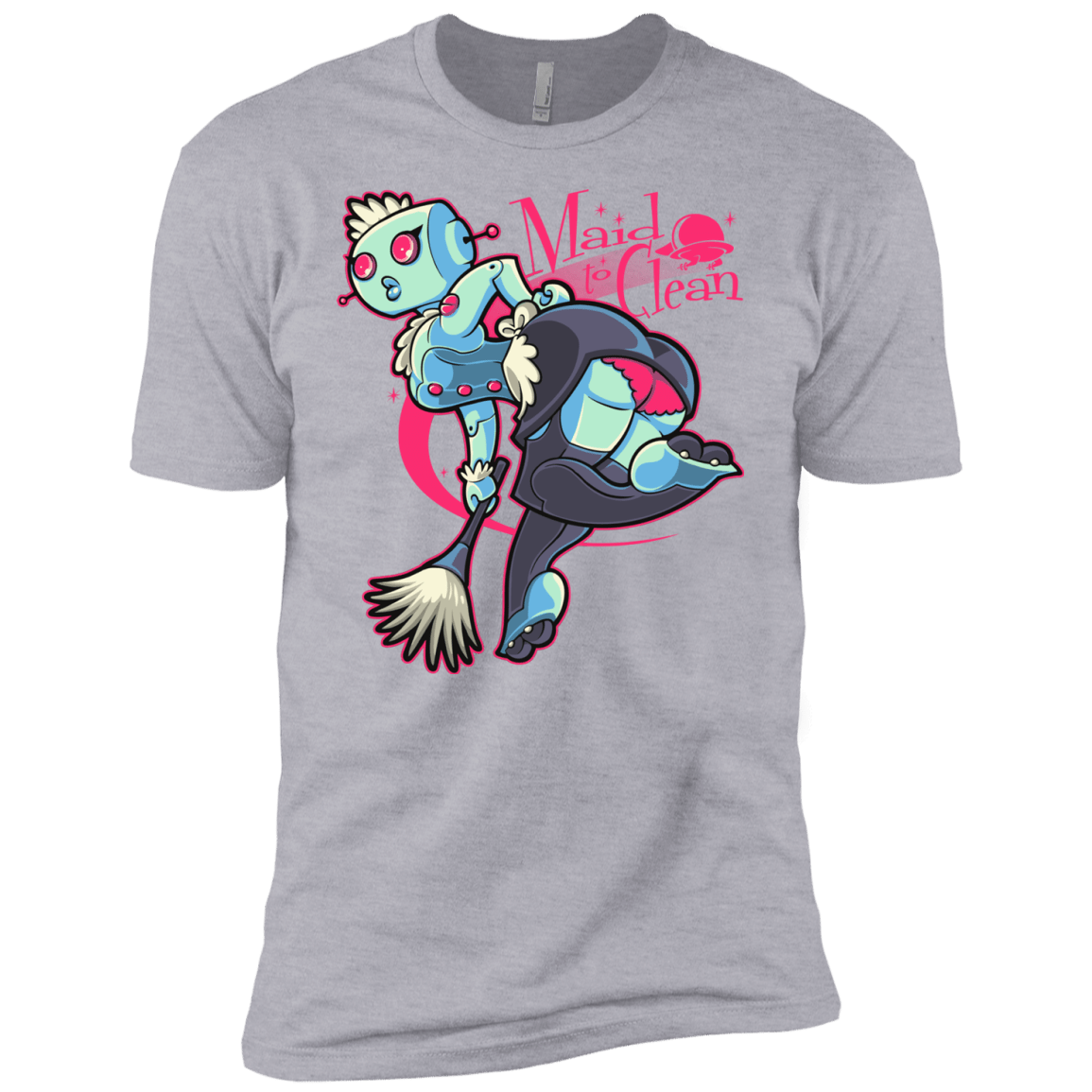 T-Shirts Heather Grey / YXS Made To Clean Boys Premium T-Shirt