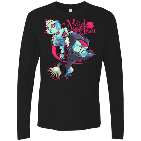 T-Shirts Black / Small Made To Clean Men's Premium Long Sleeve