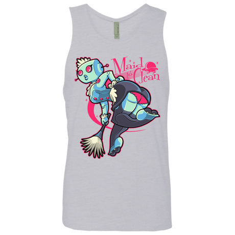 T-Shirts Heather Grey / Small Made To Clean Men's Premium Tank Top