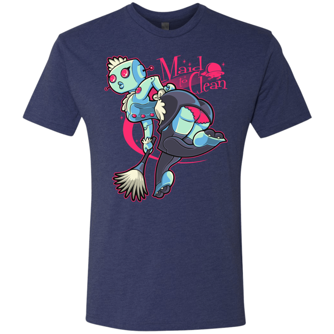 T-Shirts Vintage Navy / Small Made To Clean Men's Triblend T-Shirt