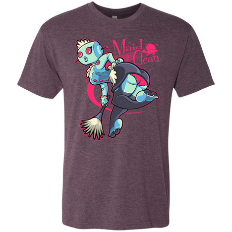 T-Shirts Vintage Purple / Small Made To Clean Men's Triblend T-Shirt