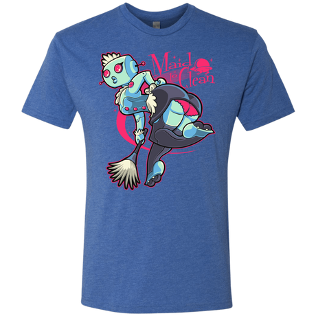 T-Shirts Vintage Royal / Small Made To Clean Men's Triblend T-Shirt