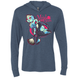 T-Shirts Indigo / X-Small Made To Clean Triblend Long Sleeve Hoodie Tee