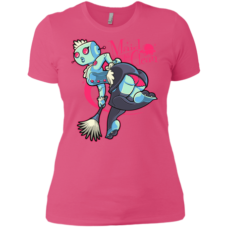 T-Shirts Hot Pink / X-Small Made To Clean Women's Premium T-Shirt