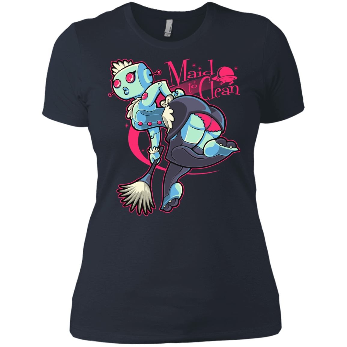 T-Shirts Indigo / X-Small Made To Clean Women's Premium T-Shirt