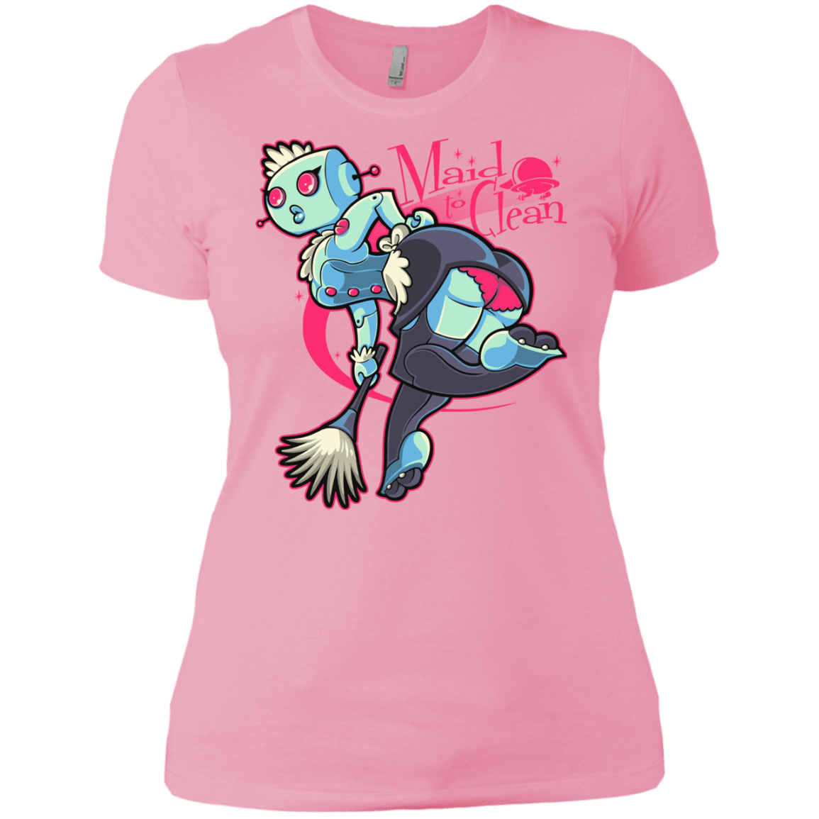 T-Shirts Light Pink / X-Small Made To Clean Women's Premium T-Shirt