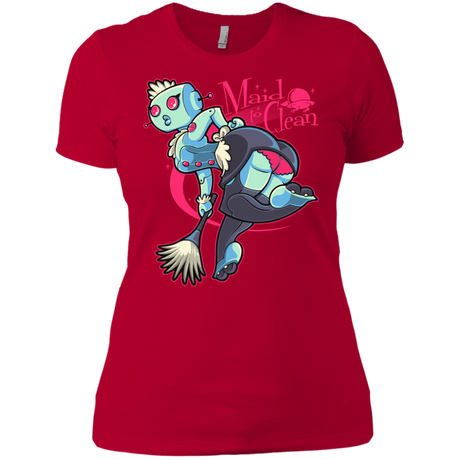 T-Shirts Red / X-Small Made To Clean Women's Premium T-Shirt