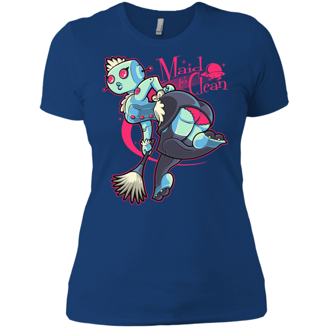 T-Shirts Royal / X-Small Made To Clean Women's Premium T-Shirt