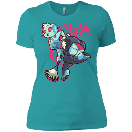 T-Shirts Tahiti Blue / X-Small Made To Clean Women's Premium T-Shirt