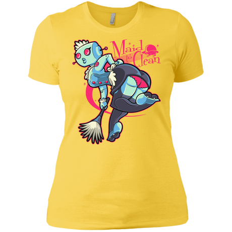 T-Shirts Vibrant Yellow / X-Small Made To Clean Women's Premium T-Shirt