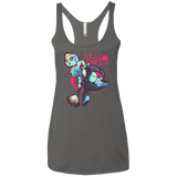 T-Shirts Premium Heather / X-Small Made To Clean Women's Triblend Racerback Tank