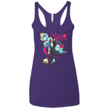 T-Shirts Purple / X-Small Made To Clean Women's Triblend Racerback Tank