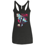 T-Shirts Vintage Black / X-Small Made To Clean Women's Triblend Racerback Tank