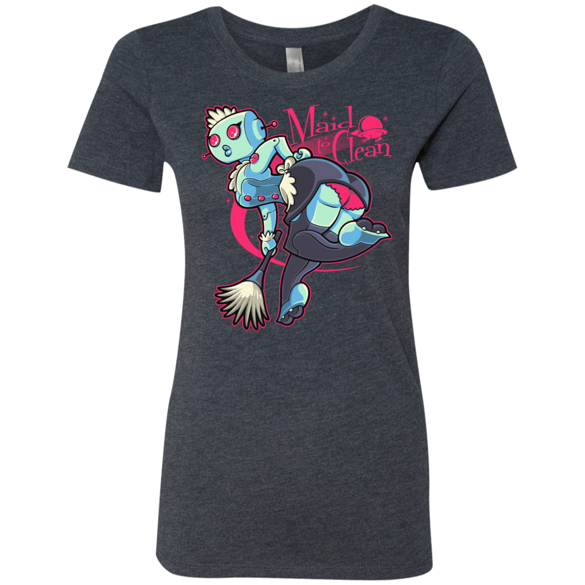 T-Shirts Vintage Navy / Small Made To Clean Women's Triblend T-Shirt