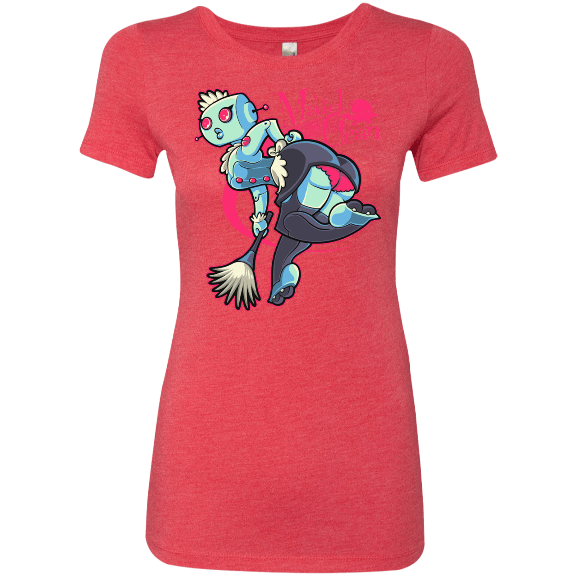 T-Shirts Vintage Red / Small Made To Clean Women's Triblend T-Shirt