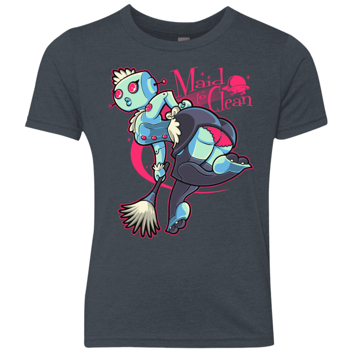 T-Shirts Vintage Navy / YXS Made To Clean Youth Triblend T-Shirt