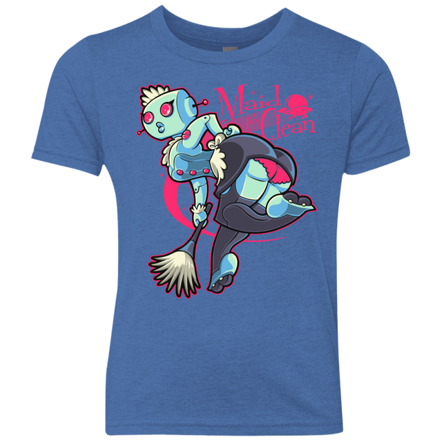 T-Shirts Vintage Royal / YXS Made To Clean Youth Triblend T-Shirt