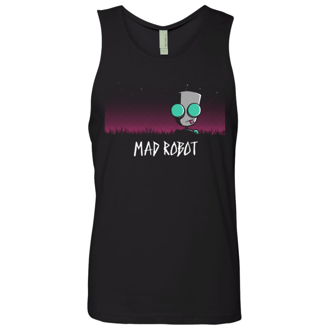 T-Shirts Black / Small MADROBOT Men's Premium Tank Top