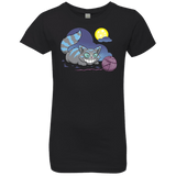 T-Shirts Black / YXS Magic Cat Ball Girls Premium T-Shirt
