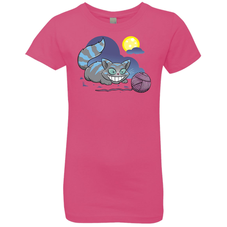 T-Shirts Hot Pink / YXS Magic Cat Ball Girls Premium T-Shirt