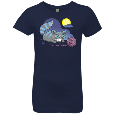 T-Shirts Midnight Navy / YXS Magic Cat Ball Girls Premium T-Shirt