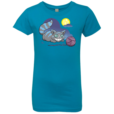 T-Shirts Turquoise / YXS Magic Cat Ball Girls Premium T-Shirt