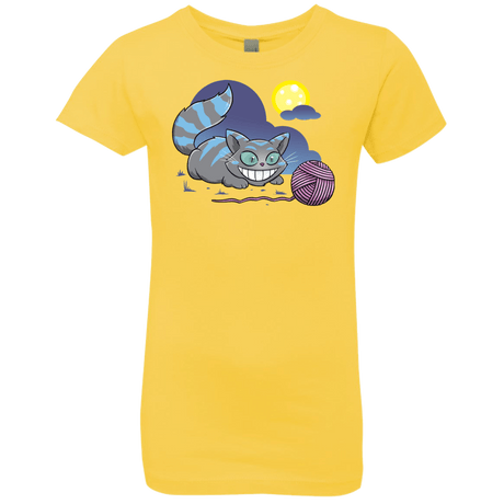 T-Shirts Vibrant Yellow / YXS Magic Cat Ball Girls Premium T-Shirt
