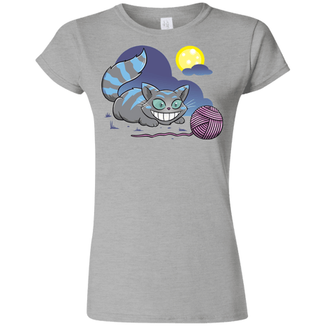 T-Shirts Sport Grey / S Magic Cat Ball Junior Slimmer-Fit T-Shirt