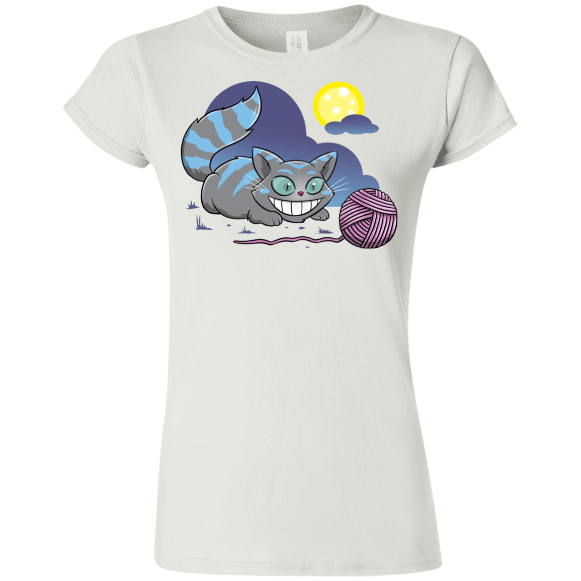 T-Shirts White / S Magic Cat Ball Junior Slimmer-Fit T-Shirt