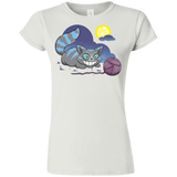 T-Shirts White / S Magic Cat Ball Junior Slimmer-Fit T-Shirt