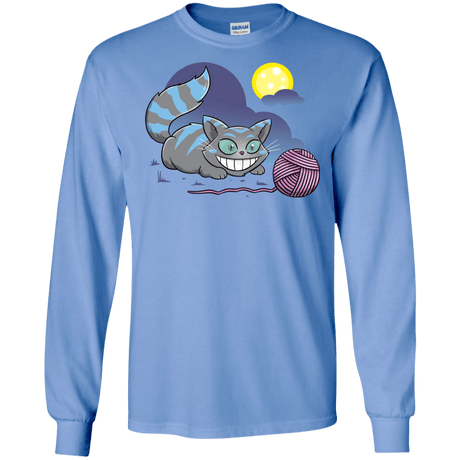 T-Shirts Carolina Blue / S Magic Cat Ball Men's Long Sleeve T-Shirt