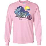 T-Shirts Light Pink / S Magic Cat Ball Men's Long Sleeve T-Shirt