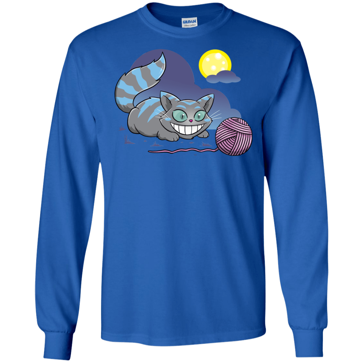 T-Shirts Royal / S Magic Cat Ball Men's Long Sleeve T-Shirt