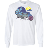 T-Shirts White / S Magic Cat Ball Men's Long Sleeve T-Shirt