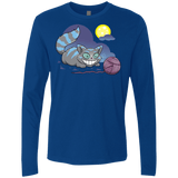 T-Shirts Royal / S Magic Cat Ball Men's Premium Long Sleeve