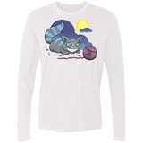 T-Shirts White / S Magic Cat Ball Men's Premium Long Sleeve
